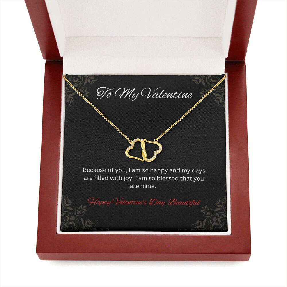 To My Valentine 10K Gold Necklace