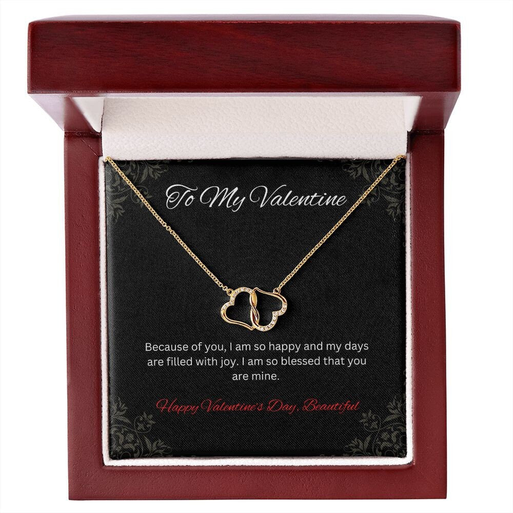 To My Valentine 10K Gold Necklace